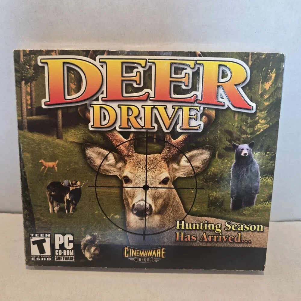 Deer Drive Pc Cd Rom Hunting Season Has Arrived SEALED